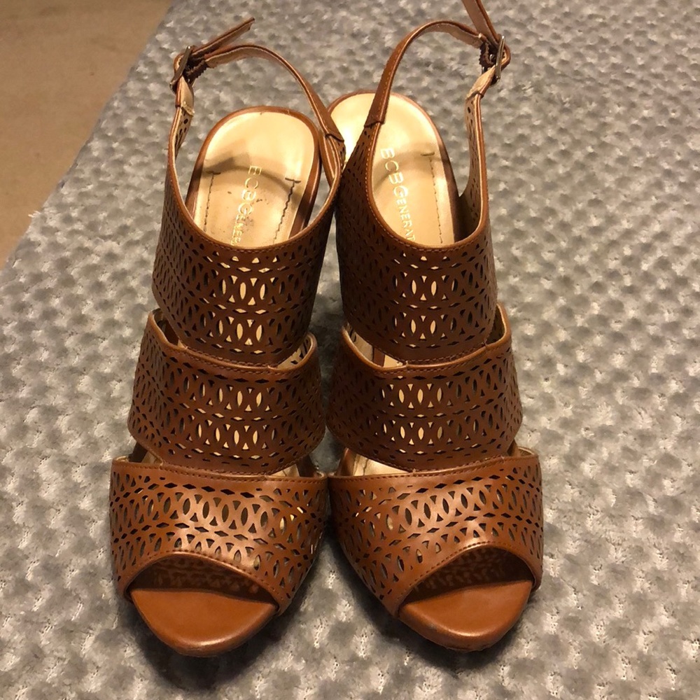 BCBGeneration Brown high heels